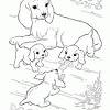Printable animal coloring templates offer crisp and thick borders, which means that cutting out the figure after you fill it with colors is possible. 1