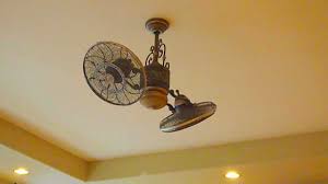 The fan blades come in different shapes and styles to create a uniform look in your home while adding the calming breeze. Minka Aire F502 Bcw Traditional Gyro 42 Ceiling Fan Youtube