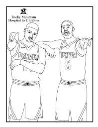 For the original defunct denver nuggets, see denver nuggets (original). Denver Nuggets On Twitter Coloring Book Let S Start These Saturday Games Off Right Milehighbasketball