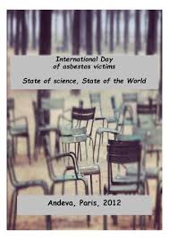 I was quite surprised by what i found. International Day Of Asbestos Victims By Andeva By Linda Reinstein Issuu