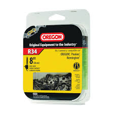 Oregon R34 Chainsaw Chain, 8 in L Bar, 0.043 Gauge, 38 i...