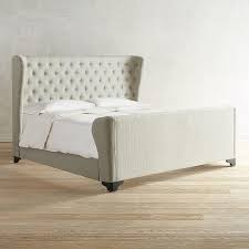 Discover the design world's best wingback beds at perigold. Tully Taupe Tufted Wingback Bed