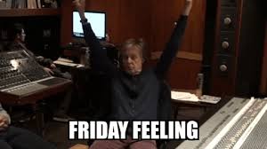 Friday presents the perfect opportunity to ease accumulated stress and to share friday meme! Friday Mood Gif By Paul Mccartney Find Share On Giphy