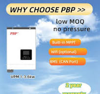 Factory Price Pure Sine Wave Inverter Solar 3.2kw Lithium Iron Phosphate  Battery Growatt MPPT Solar Hibrid Inverter