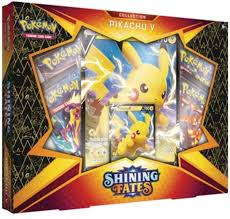 Darkness ablaze elite trainer box. Pokemon Tcg Shining Fates Pikachu V Box Amazon De Spielzeug