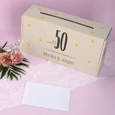 Wir helfen euch, den passenden hochzeitsspruch zu finden. Erinnerungsbox Zur Goldenen Hochzeit