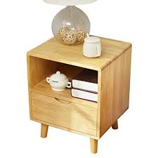 Xf Nightstands Solid Wood Bedside Table Nordic Simple Modern Mini Child Storage Lock Solid Wood Bedside Tables Bedside Tables Nightstands Simple Bedside Tables