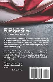 In this vein, my 420th quiz is about some people who have popularly been associated with cannabis in some way. Quiz Questions General Knowledge Trivia Questions And Answers 1 Lenz Dennis Amazon Com Au Books