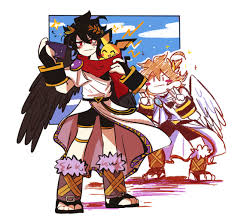 Somewhat Like An Artist Dark Pit Kid Icarus Kid Icarus Kid Icarus Uprising