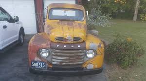 Image result for Chrome Yellow 1950 Ford Truck
