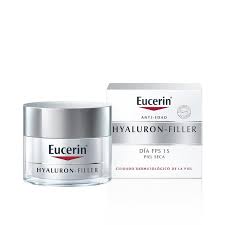 Un sérum antiedad con un 10 % de vitamina c pura activada al instante para todo tipo de pieles. Eucerin Hyaluron Filler Crema De Dia Piel Seca 4005800019623