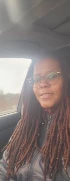 So this is before Sadatu Hage applied her skills to my hair (fresh wash)  and after. I wanted my locs as short as possible, of course, without  cutting. So, using a new