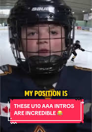 Hockey Kids Introducing Themselves