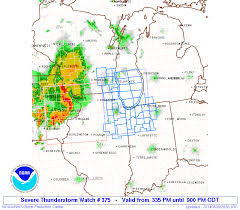 When thunderstorms strike during warmer times of the year, some of those storms may be published february 19, 2020. Storm Prediction Center Pds Severe Thunderstorm Watch 375