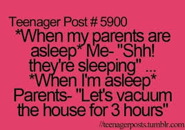 Parenthood is the scariest hood you will ever go through.. Top 34 Funny Quotes For Teens Dreams Quote