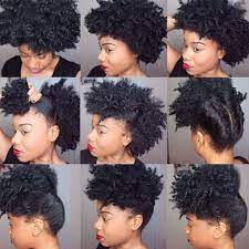 Ybnatural Showing The Versitility Of Kinks And Coils Kinkyhair Naturalhair Natural Hair Styles Natural Hair Updo Beautiful Natural Hair