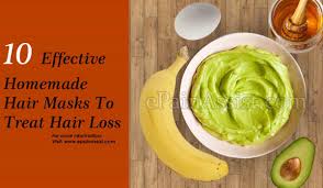 Mix 3 teaspoons olive oil with 1/2 cup coconut milk. 10 Effective Homemade Hair Masks To Treat Hair Loss