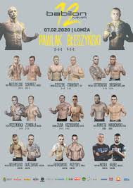 Pełna karta walk fame mma 10 znajduje się w dalszej części tego tekstu. Babilon Mma 12 Karta Walk Kto Wystapi Kto Walczy Super Express