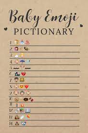 Baby Shower Emoji Game Boy Baby Shower Games Polka Dot Baby Shower Fun Baby Shower Games