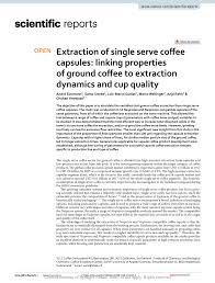 Pressure is an important element to consider when buying as it large capacity containers: Pdf Extraction Of Single Serve Coffee Capsules Linking Properties Of Ground Coffee To Extraction Dynamics And Cup Quality