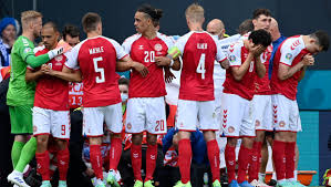 After denmark's christian erikson collapsed during his team's match against finland, danish and finnish fans spontaneously chanted eriksen's name. V80prvtqygubxm