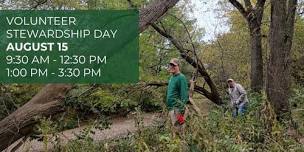August 15 Volunteer Stewardship Day