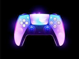 Game controller button digital wallpaper, playstation, ps4, sony. Glitch Wallpaper