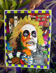 Beetlejuice Art Print
