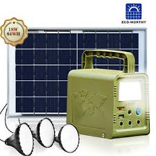 The paxcess 100watts portable solar generator or power station will recharge in 7 to 8 hours from a generator or a wall outlet. 84wh Power Station Solar Generator Lighting Kit Solar Light For Home Camping Ebay