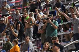 Nascar has more fans than football, seeing how the people in other countries who are football fans are actually soccer fans. Nascar All Star Race Fans Don T Flock To Bristol Amid Covid 19 Fears