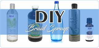 Two Surprisingly Easy But Effective Homemade Braid Sprays