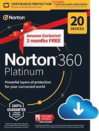 Why download a free antivirus that barely protects you, when you can have it all for $29.99/year? Amazon Com Norton 360 Platinum 2022 Ready Antivirus Software For 20 Devices With Auto Renewal 3 Months Free Includes Vpn Pc Cloud Backup Dark Web Monitoring Download Software