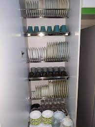 Kabinet dapur beatrice kitchen set top 80 b. Rak Pinggan Dalam Kabinet Desainrumahid Com