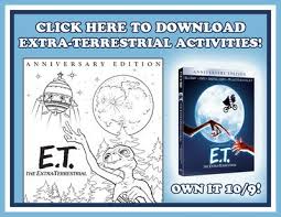 E T The Extra Terrestrial Anniversary Edition The Review Wire Et The Extra Terrestrial Movie Themed Party Extra Terrestrial