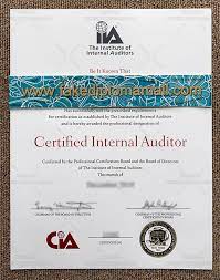 The certified internal auditor (cia) is a certification proffered to accountants conducting internal audits. Fake Cia Certificate Certified Internal Auditor Diploma Sample Best Site To Get Fake Diplomas