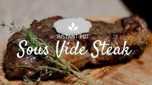 The accu sv800 and the. Sous Vide Steak Instant Pot Youtube