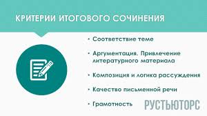 Официальная дата проведения итогового сочинения для допуска к егэ 15 апреля 2021 года. Prezentaciya Itogovoe Sochinenie Po Literature Rustyutors