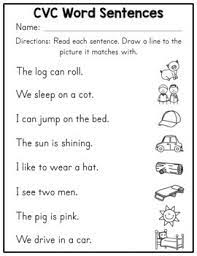 It is a big bus. Cvc Word Worksheets By Amanda S Little Learners Tpt