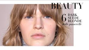 6 Dark Suede Blonde dalle passerelle