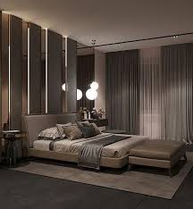 Contemporary bedroom with modern luxury bed with elegant minimalist headboard & wooden luxury chest contemporary serra bed with a modern aesthetic, clean lines and sophisticated features. Luxurious Master Bedroom Design Ideas Pictures Glamourousbedroom Bedroom Bed Design Contemporary Style Bedroom Luxury Bedroom Master