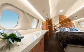 Gulfstream's director of interior design, tray crow shows some of the design changes to the g600 cabin mockup. Private Jets Become The New Normal For The Elite As Companies See Huge Rise In Interest