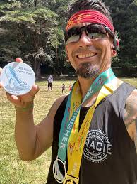 Huge congratulations to our very own blue belt student, Louis Garcia, for  dominating the Cinderella 30K (18-mile) trail run today in Oakland, CA,  with an impressive time of 3 hours, 2 minutes,