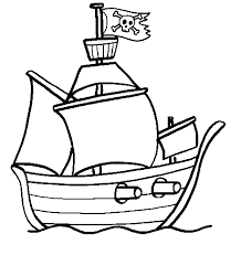 Download and print these pirate ship pictures free coloring pages for free. Pirate Ship Transportation Printable Coloring Pages