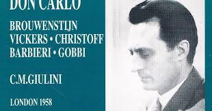 afina tus oidos: Verdi Don Carlo Giulini 1958