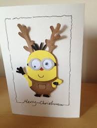 Fabulous friday minion punch art kid's birthday card. 45 Minion Card And Papercraft Ideas Minion Card Kids Cards Cards Handmade
