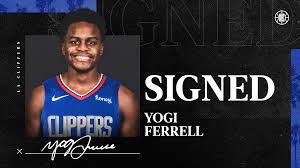 Clipper sg., meist im plural: La Clippers On Twitter Welcome Yogiferrell11
