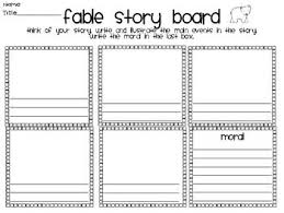 Literacy Activities Graphic Organizers Fables Folktales And Fairy Tales Fables Folk Tales Activities Teaching Fables