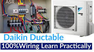 Compatible with domestic line air conditioners commercialized by · total control and monitoring of the ac unit from knx, including monitoring of ac unit's state of internal variables, running hours counter (for filter. Daikin Ductable Ac Outdoor Wiring Diagram Three Phase Daikin Complete Wiring Single Phase Preventer Youtube
