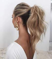 This High Ponytail Is Everything Emmachenartistry Bridesjournal Updo Hair Hairdresser Wedding Weddingday Bride Hair Styles Guest Hair Long Hair Styles