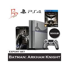 4 new dualshock 4 controllers announced! Qoo10 Ps4 500gb Batman Arkham Knight Console Bundle Export Set 6 Months Computer Game